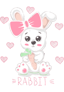 Carrot Unicorn Rabbit